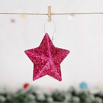 Amazon.co.jp: クリスマススター - クリスマスツリーオーナメント18個